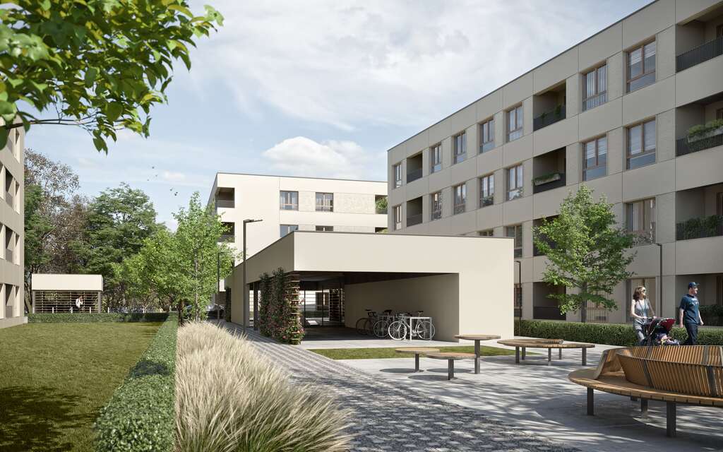 Mieszanie deweloperskie z Ogródkiem 2pok Policach (1)