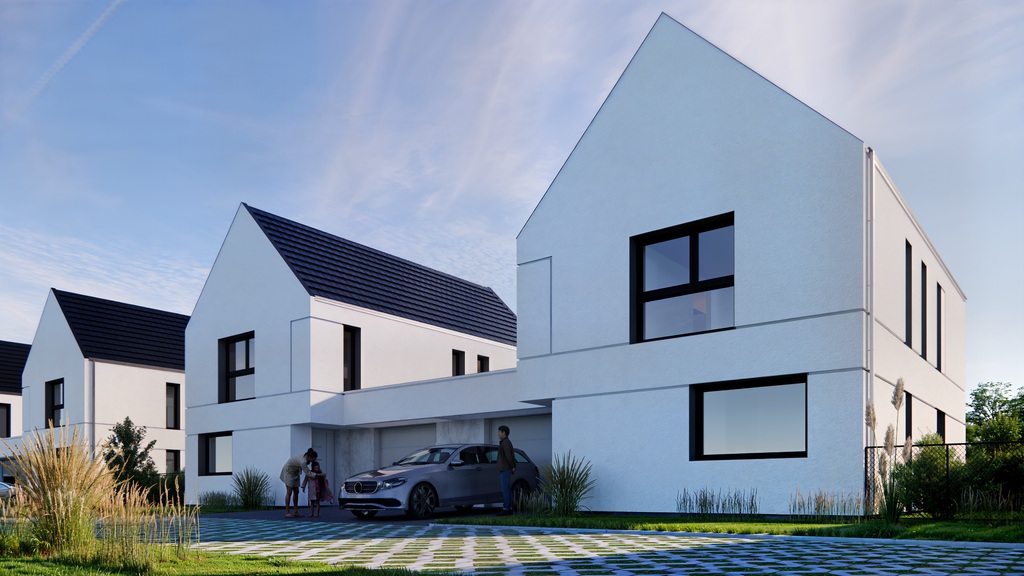 Bliźniaczy, 130 m2, Szczecin Płonia (2)