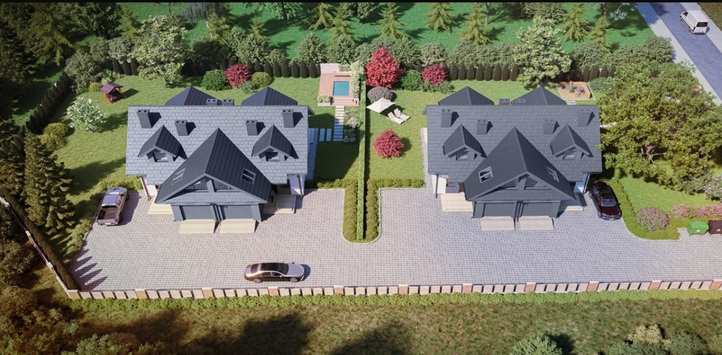 Nowa Cena - Nowoczesny bliźniak w Tatyni pod lasem (3)