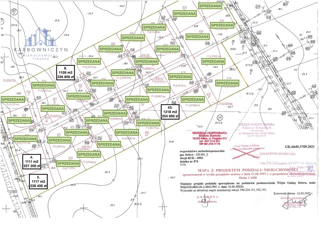 Działki budowlane z MPZP - ostatnie 4 działki (5)