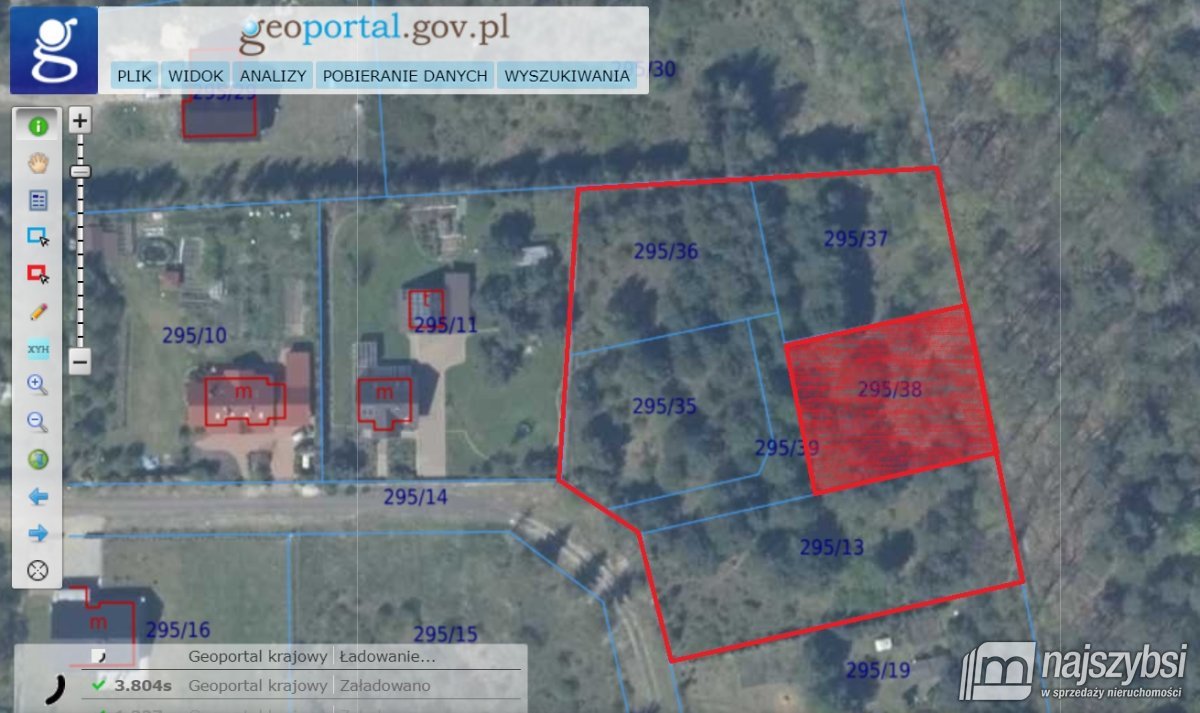 Krępsko- działka przy lesie z warunkami zabudowy R (2)