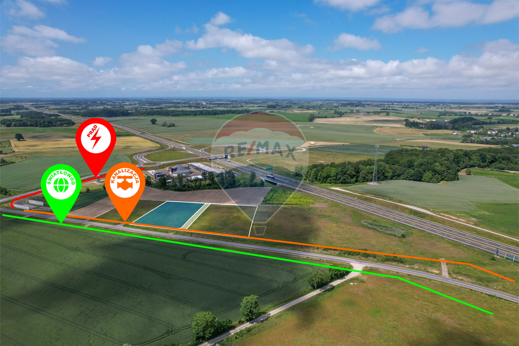 Działki Dobre: 4000 m² – 299 000 zł (3)