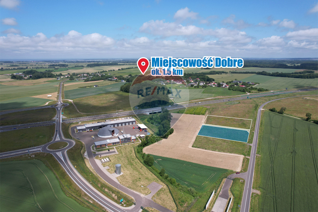 Działki Dobre: 4000 m² – 299 000 zł (9)