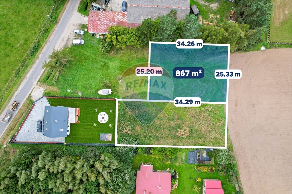 działka z wydanymi WZ w Biesiekierzu (5)