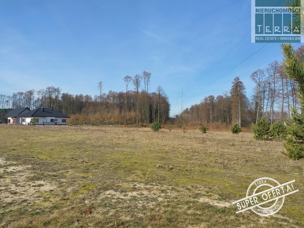 Działka budowlana z pełnym uzbrojeniem w Płotach (1)