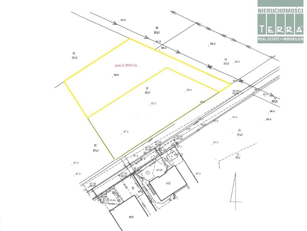 Działka budowlana z pełnym uzbrojeniem w Płotach (3)