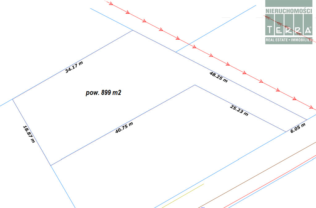 Działka budowlana z pełnym uzbrojeniem w Płotach (4)