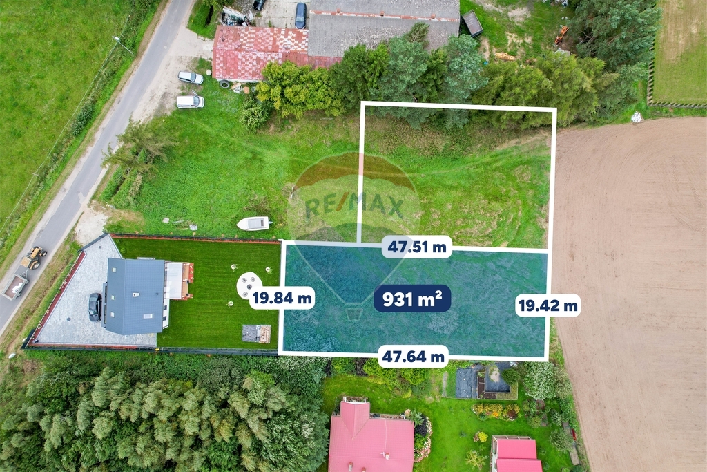 Biesiekierz, działka z wydanymi warunkami zabudowy (5)