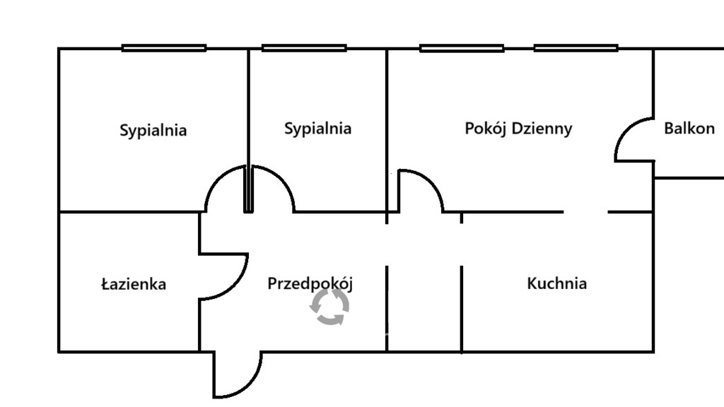 Spółdzielcze 3-pokojowe z balkonem (13)