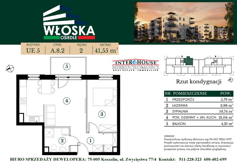 Mieszkanie - Koszalin Unii Europejskiej (3)