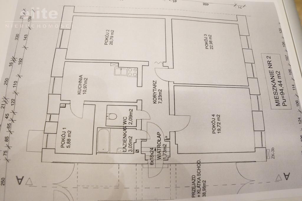 4 Pokojowe Mieszkanie 95m2 w Centrum miasta (11)