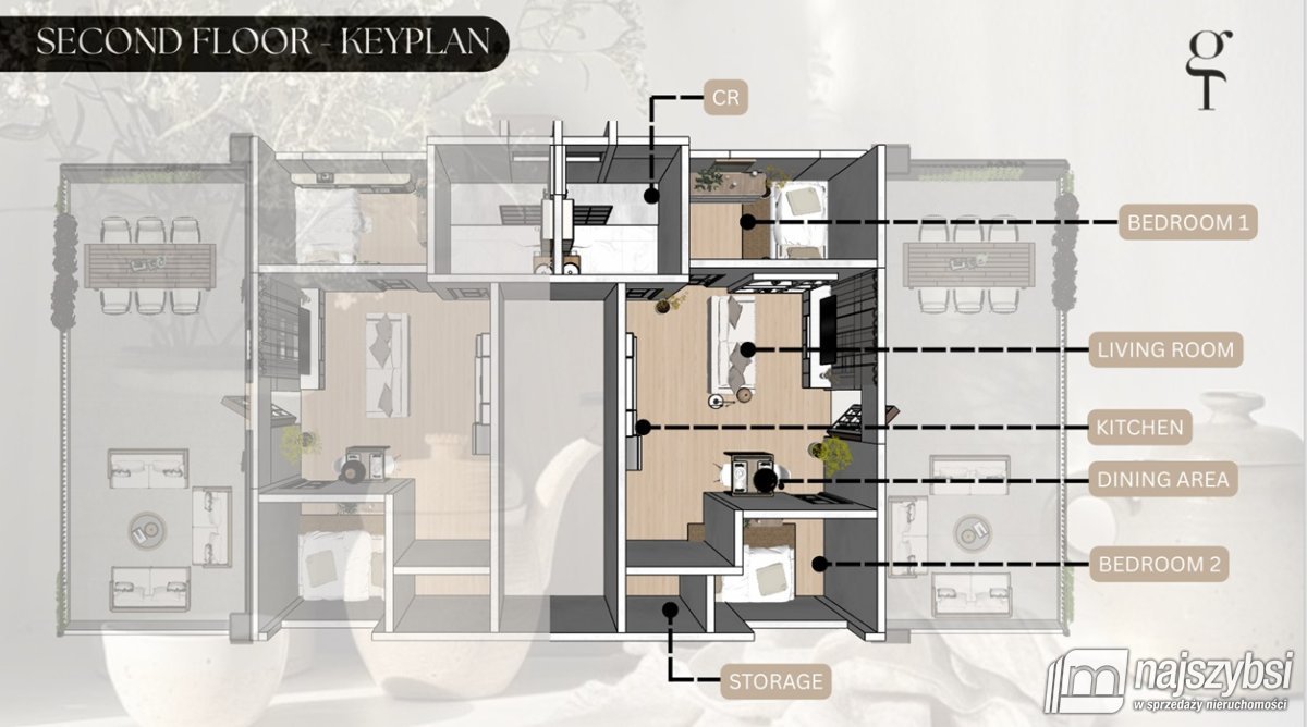 Rewal - apartament blisko plaży (17)