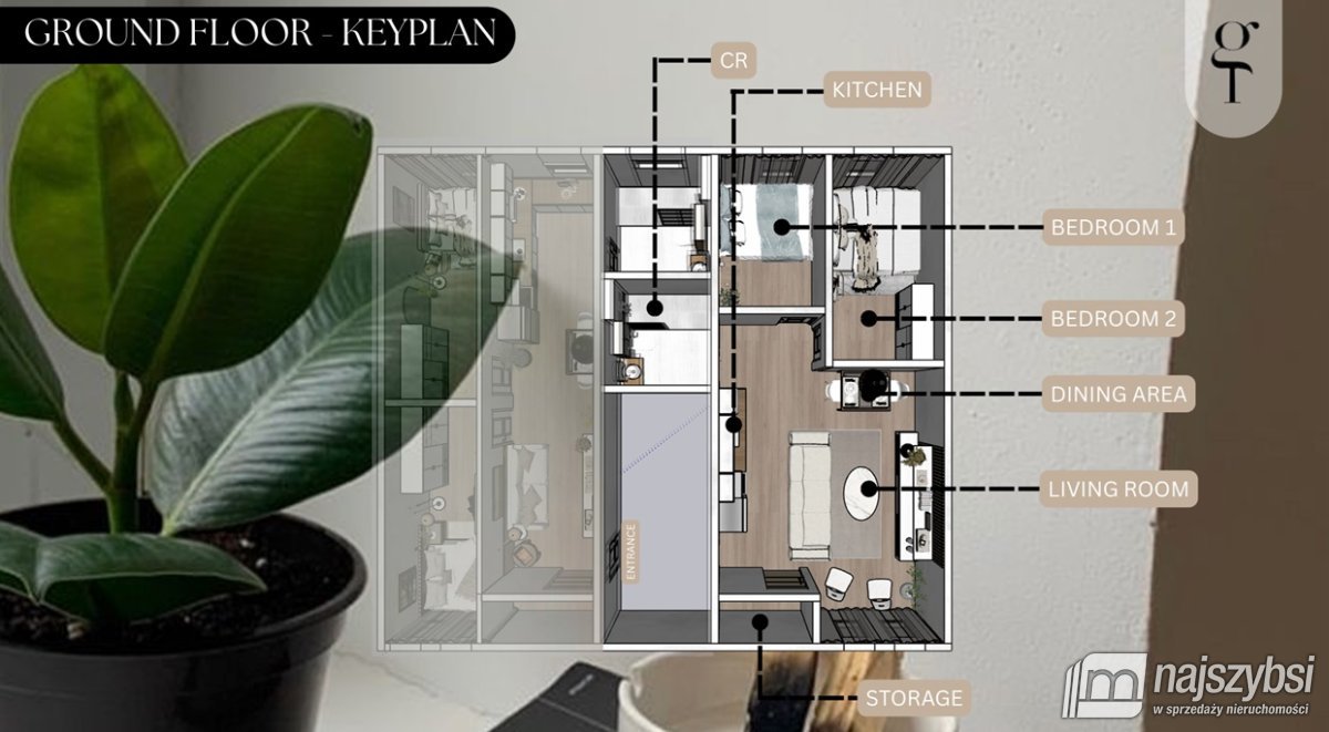 Rewal - apartament blisko plaży (9)