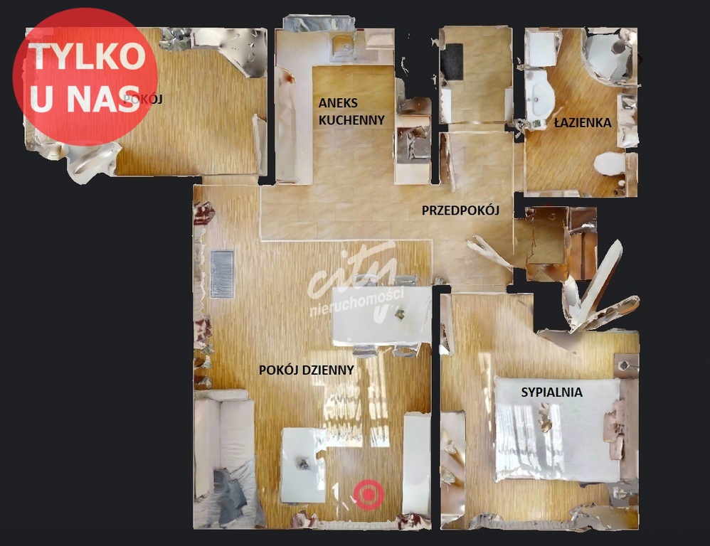 Gumieńce, 3 pokoje, 2 m. postojowe, kom.lokatorska (2)