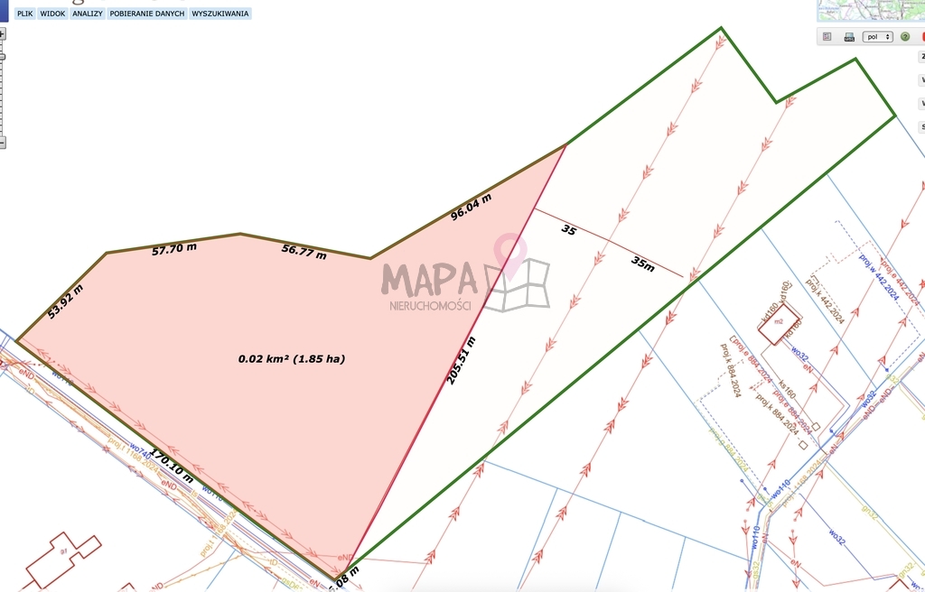 Duża działka Jezierzyce - Potencjał inwestycyjny (5)