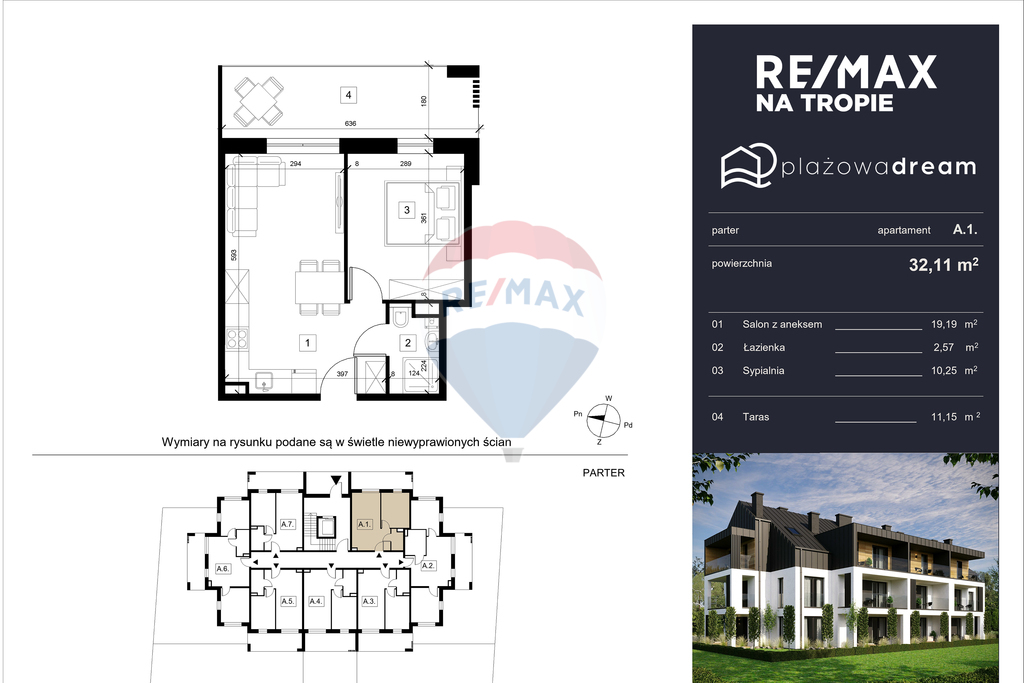 Plażowa Dream: apartament 400m od morza (A1) (7)