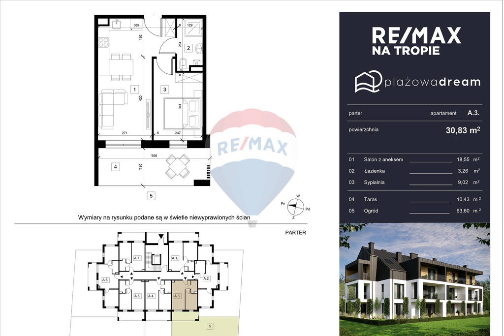 Plażowa Dream: apartament 400m od morza (A3) (7)