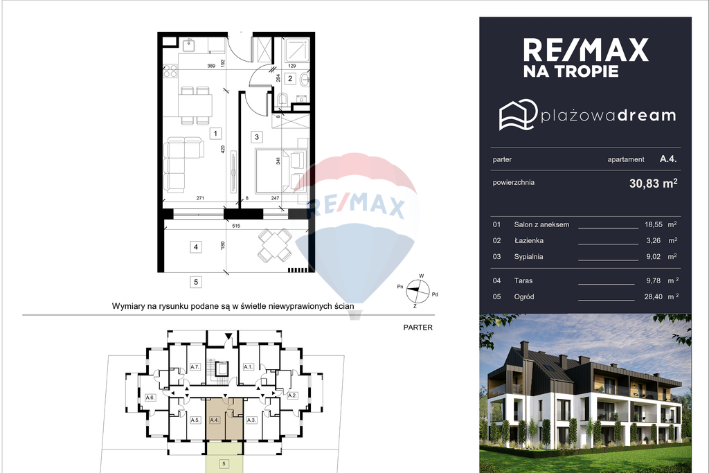 Plażowa Dream: apartament 400m od morza (A4) (7)