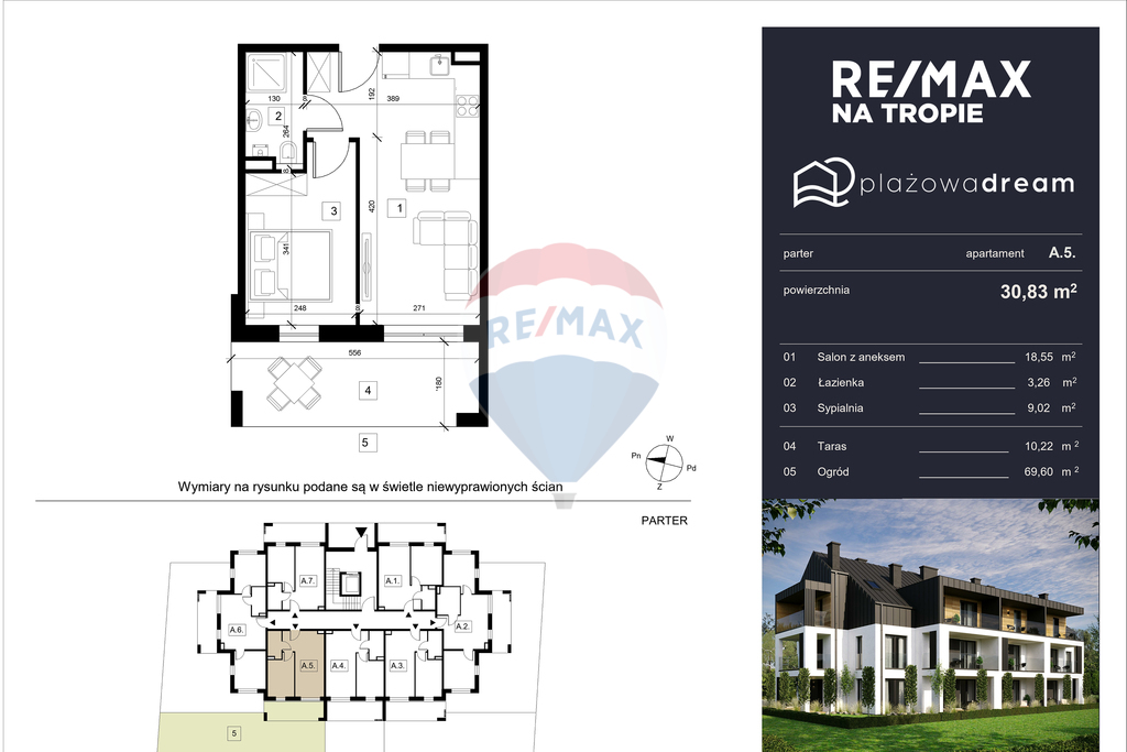 Plażowa Dream: apartament 400m od morza (A5) (7)