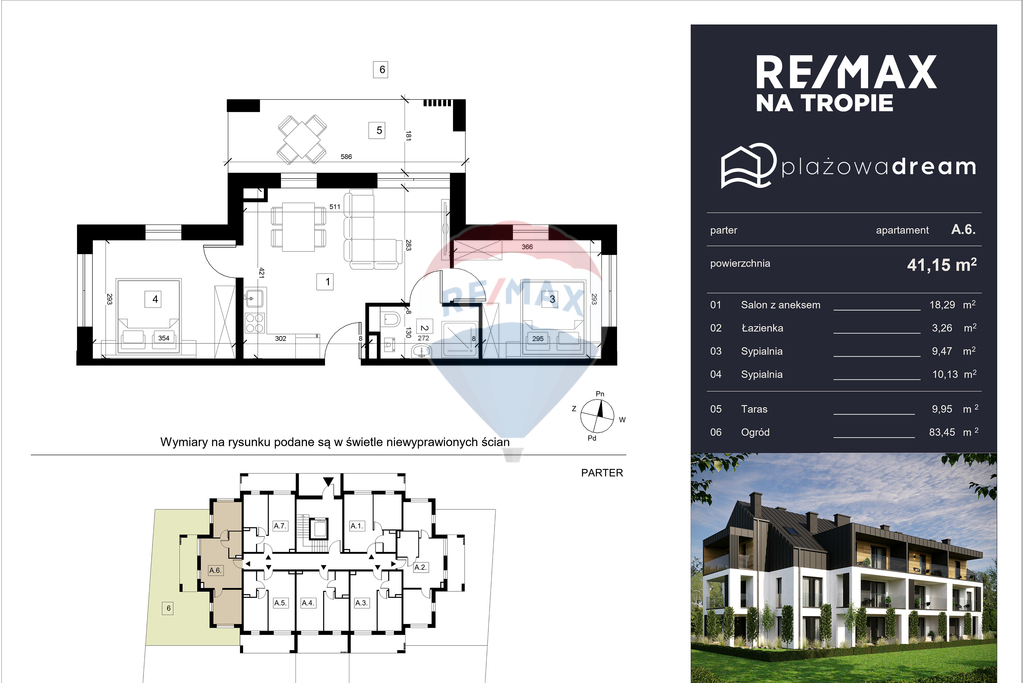 Plażowa Dream: apartament 400m od morza (A6) (7)