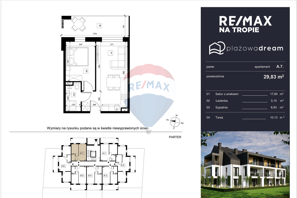 Plażowa Dream: apartament 400m od morza (A7) (7)