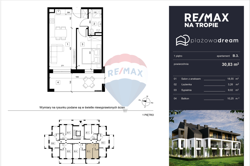 Plażowa Dream: apartament 400m od morza (B3) (6)