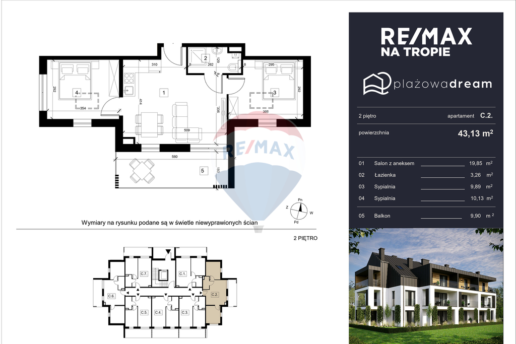 Plażowa Dream: apartament 400m od morza (C2) (7)