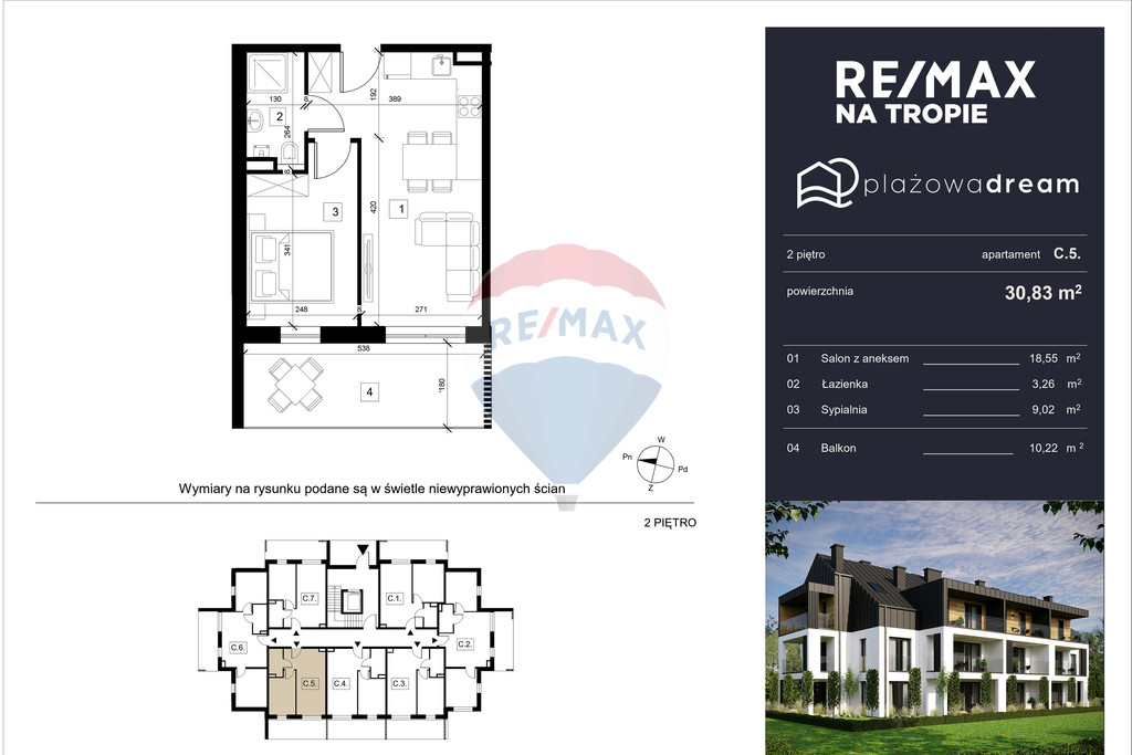 Plażowa Dream: apartament 400m od morza (C5) (6)