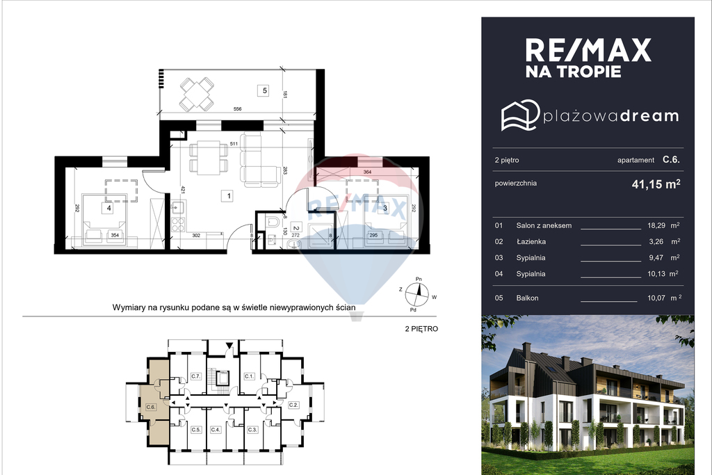 Plażowa Dream: apartament z widokiem na morze (C6) (5)