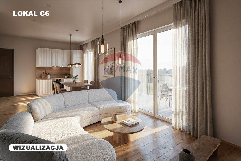 Mieszkanie (C6): 3 pokoje, balkon, parking, plaża (4)