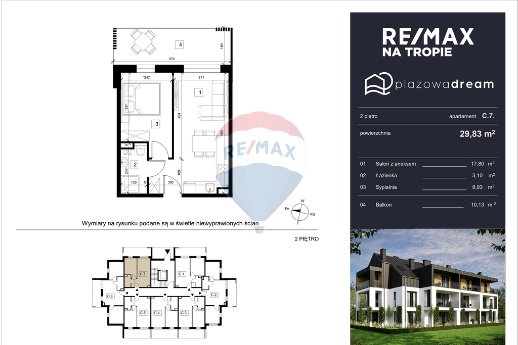 Plażowa Dream: apartament 400m od morza (C7) (5)