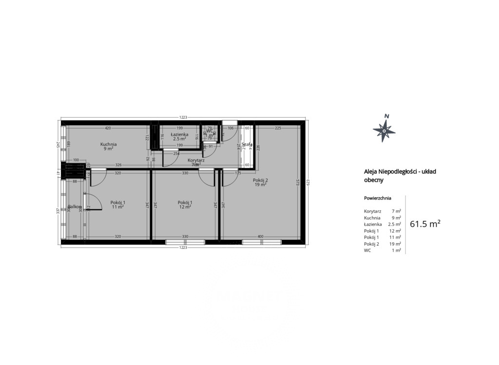 3 pokoje z potencjałem do remontu | Brama Portowa (11)