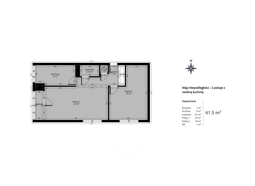 3 pokoje z potencjałem do remontu | Brama Portowa (12)