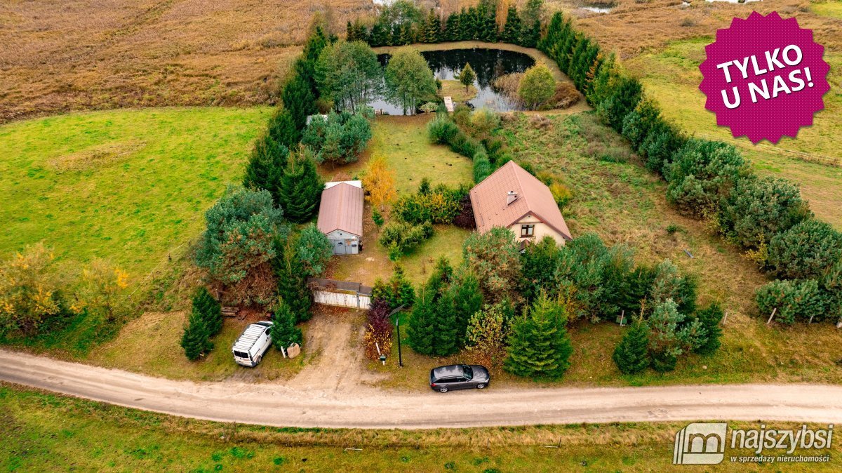 Rydzewo - dom na skraju wsi ze stawem (2)