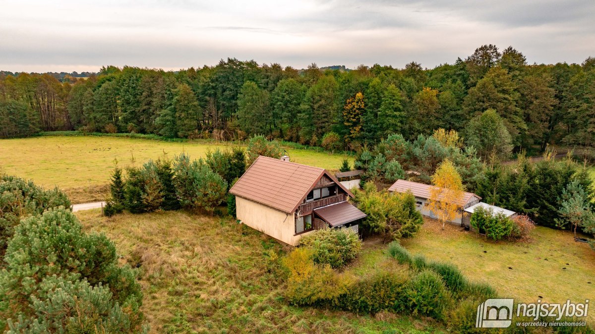 Rydzewo - dom na skraju wsi ze stawem (7)