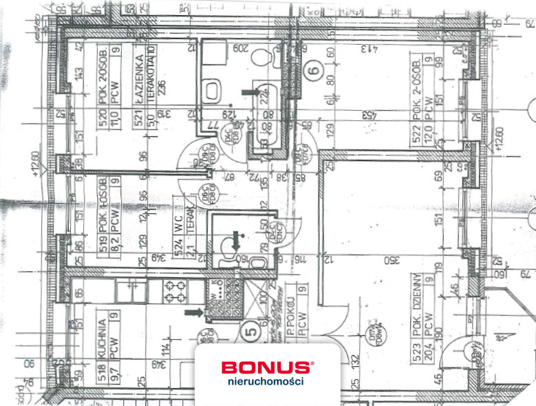 Słoneczne 4 pokoje z balkonem DO NEGOCJACJI (13)