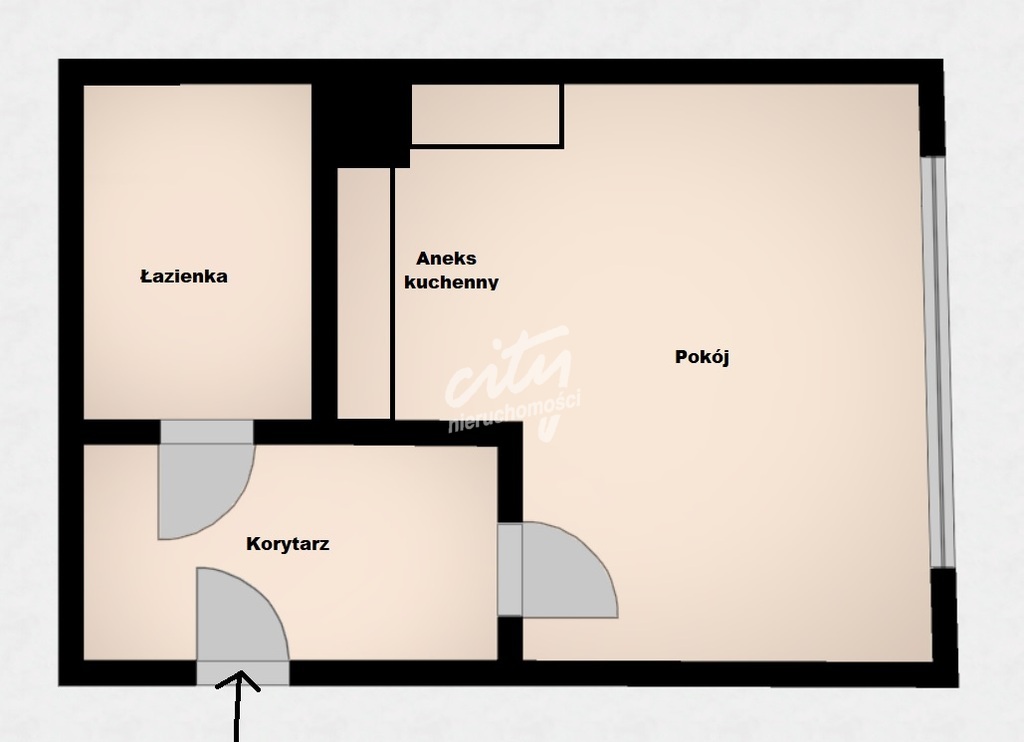 Wyremont. kawalerka z Najemcą - inwestycja,2 windy (2)