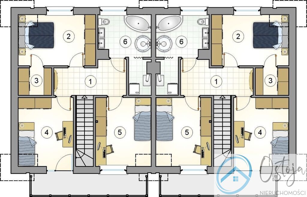 Bliźniak 4 pokoje - 2 poziomy - Płonia (8)