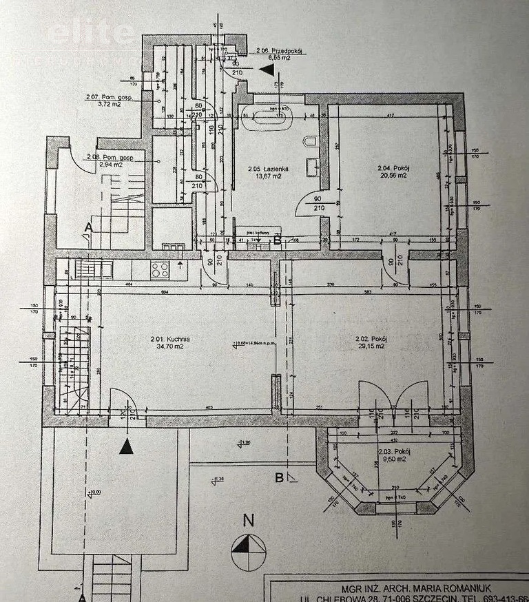 Mieszkanie w zabytkowej willi 179m2 (15)