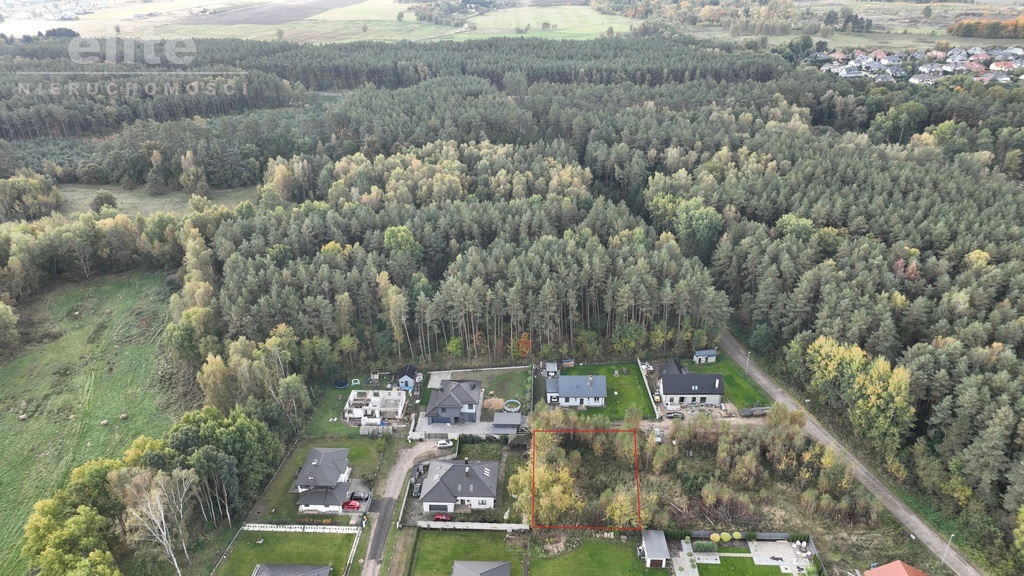 Działka z warunkami zabudowy 965m2 Dobra (3)