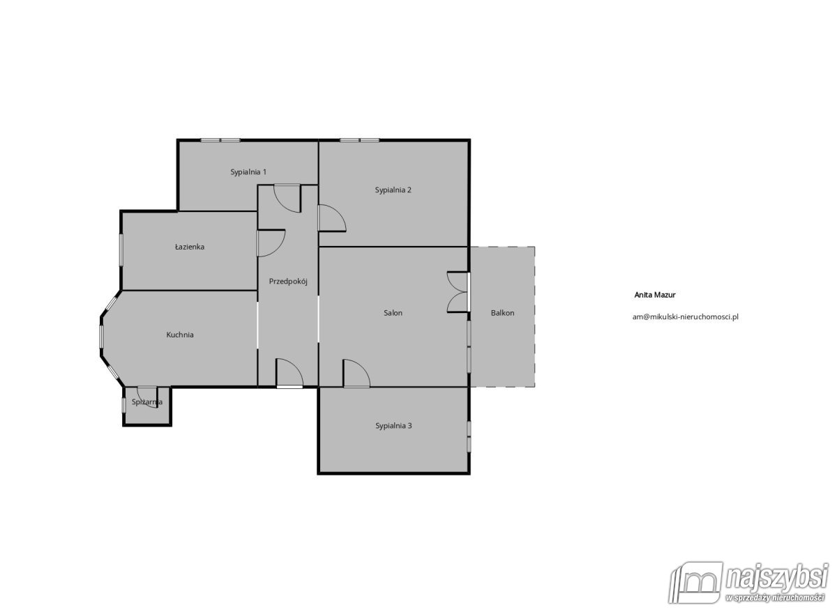 ZŁOCIENIEC-MIESZKANIE 108 M2 Z BALKONEM I OGRODEM (32)