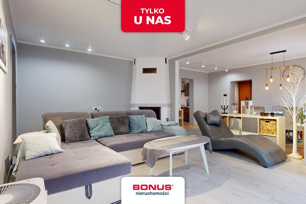 Atrakcyjne piętro domu z ogrodem i dwoma garażami. (1)