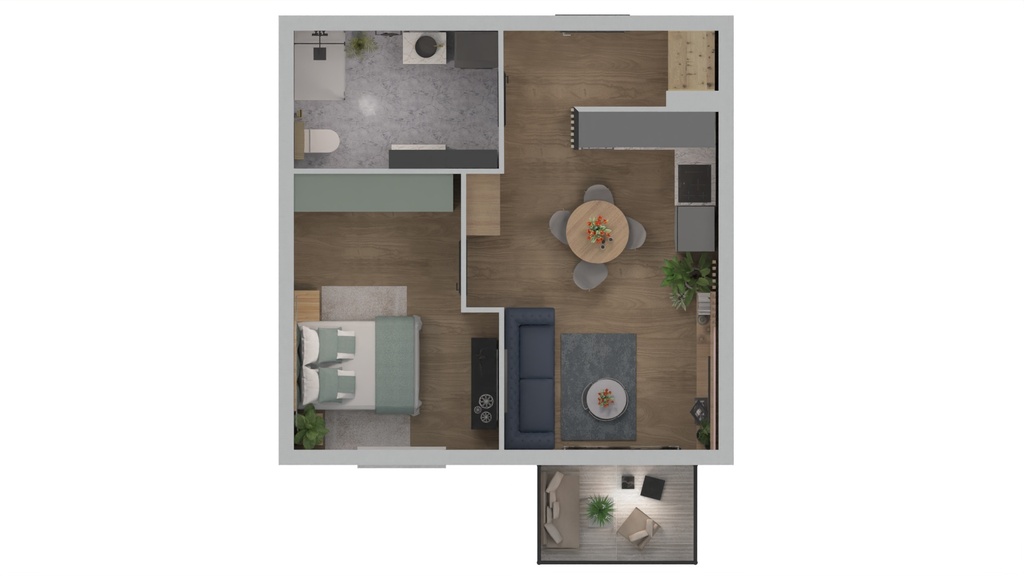 Nowe Mieszkania | 2 pokoje | Winda (4)