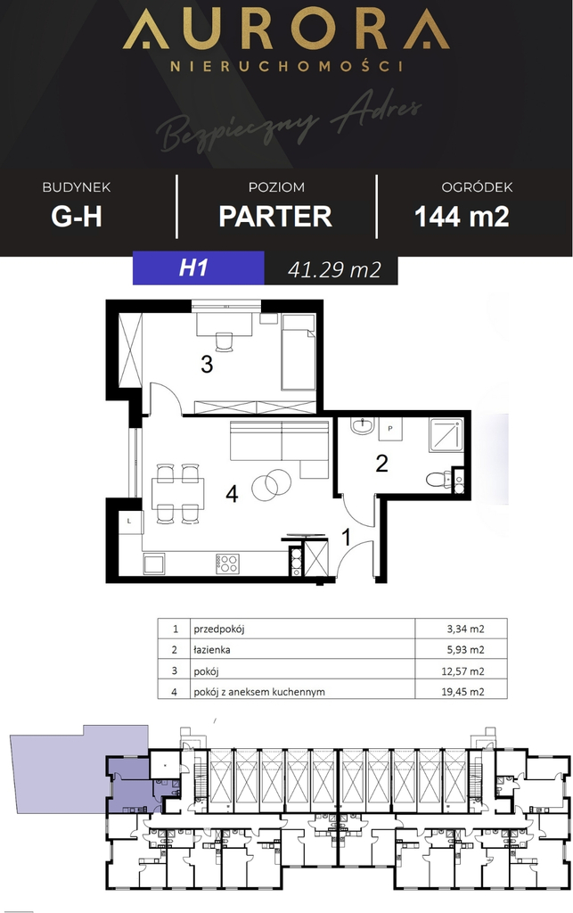 Nowe Mieszkania | 2 pokoje | Ogród 144m2 (2)