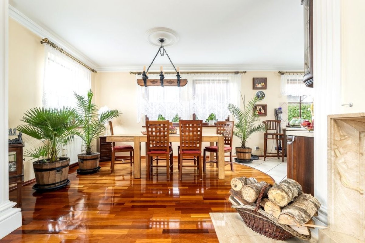 Dom z garażem i pięknym ogrodem (1)