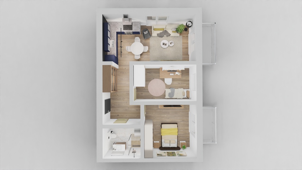 Os. Pyrzyckie | Horyzont2 | 3 pok.| 2 balkony (3)