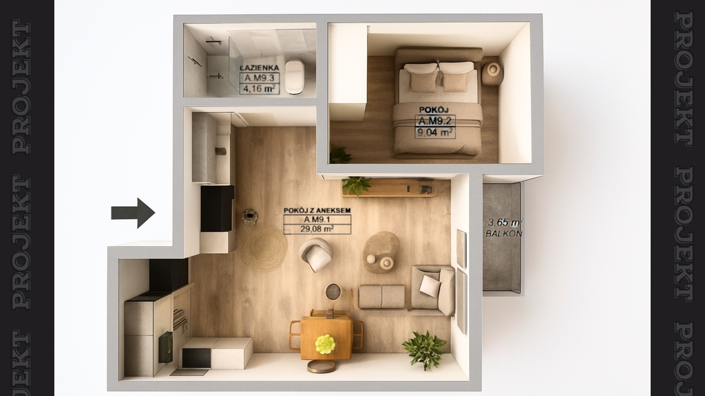 >> Etap 2 | Os.Pyrzyckie  2 pok. | winda (3)