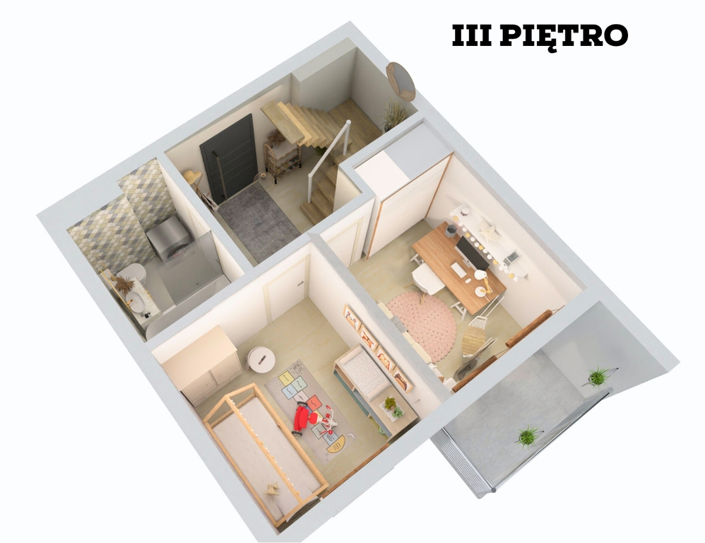 Os. Pyrzyckie | Horyzont2 | 3 pok.| z antresolą (5)