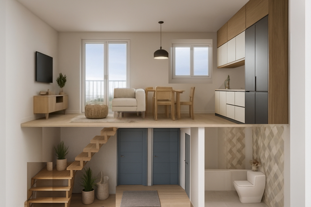 >> Etap 2 | Os.Pyrzyckie  3 pok. z antresolą (10)