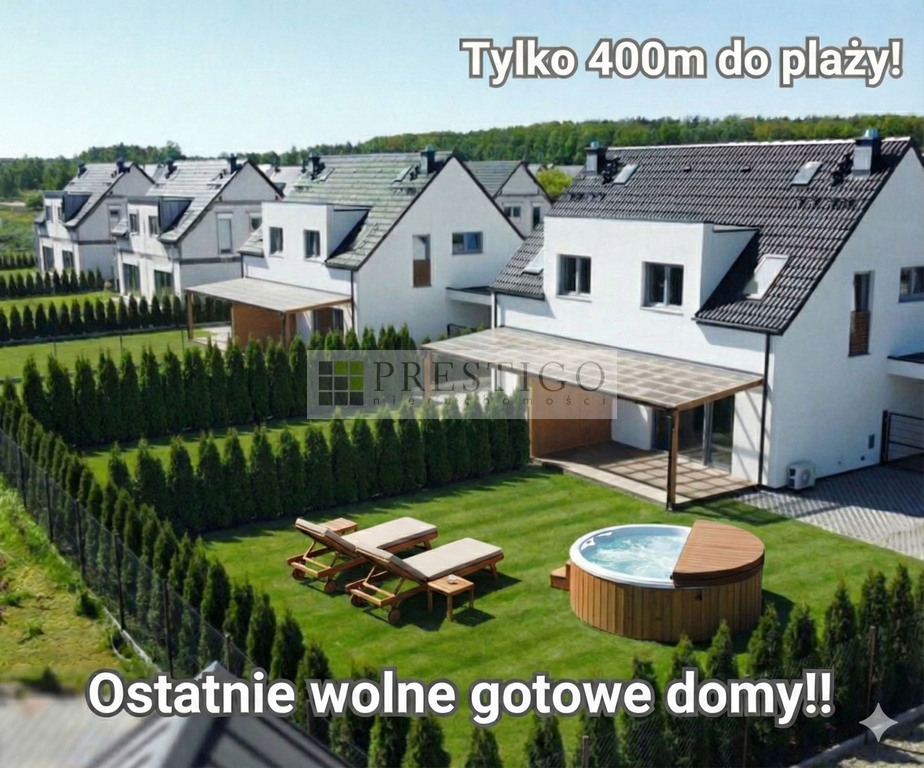 Gotowe domy, Trzęsacz, 400 m od plaży. (1)